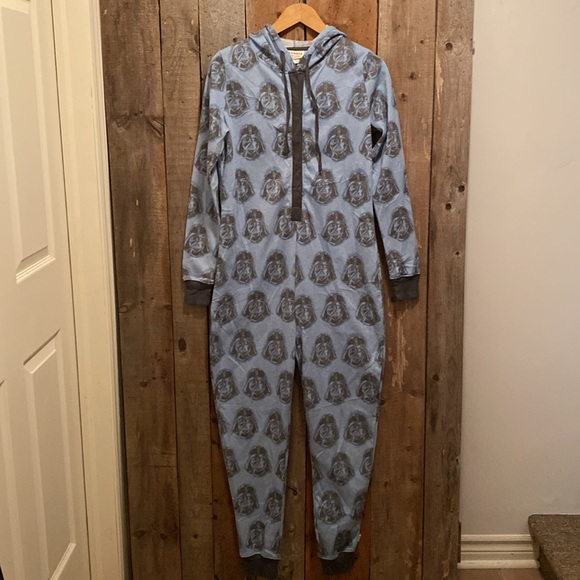 Onesie Star Wars Darth Vader Sparkle Union Suit - Picture 10 of 14